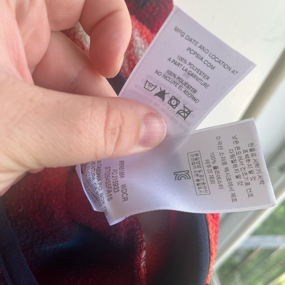 Patagonia Synchilla Womens Wild Desert Aztec Snap T Fleece Pullover Medium - Picture 9 of 9